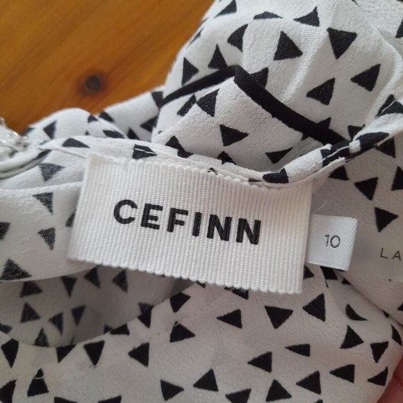 Cefinn Label/Mix 10 White Wide Leg Jumpsuit - Picture 7 of 8